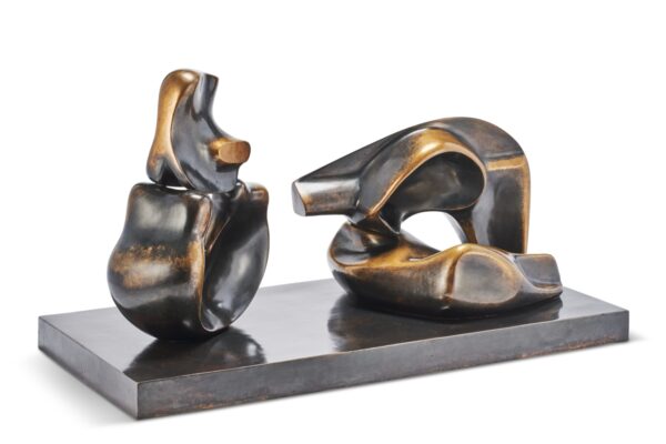 Henry Moore - Four Piece Reclining Figure.