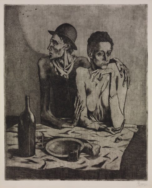 Pablo Picasso - The Frugal Repast.